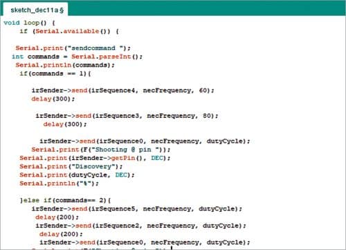 Loop function for Arduino