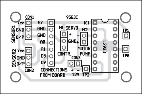 Automatic Plant Watering PCB Design