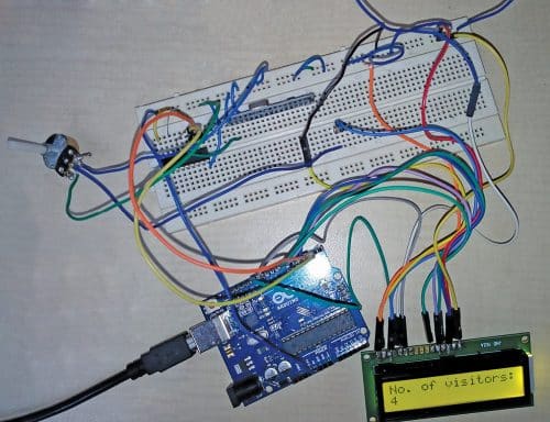 Arduino Wireless Visitors Counter