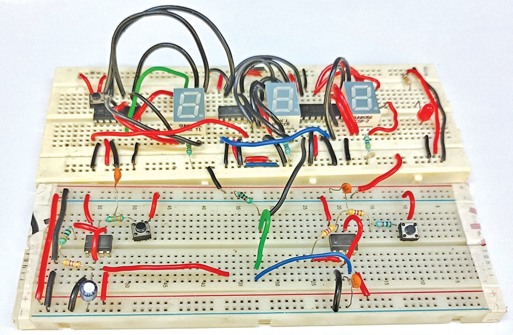 Digital Dual Stopwatch