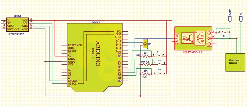 Liquid Mosquito Repellents Timer Circuit