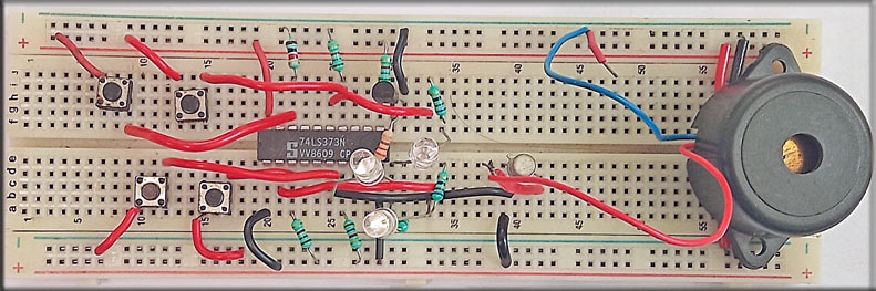 DIY Quiz Buzzer Circuit