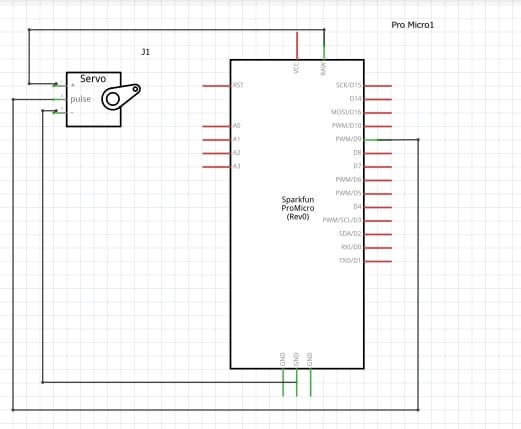 Servo Motor interfacing circuit