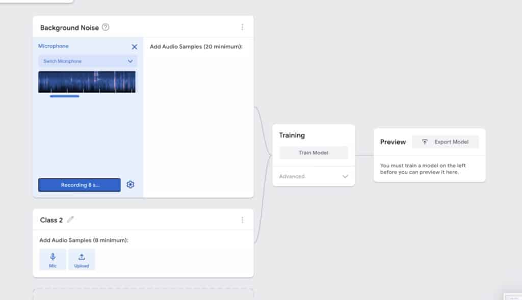 Machine Learning Model with Teachable Machine