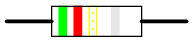 Green-Red-Gold-Silver Resistor Color Code