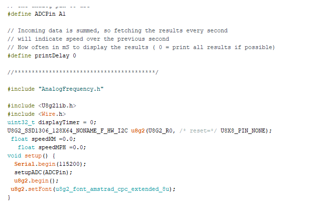 Smart Radar System Code