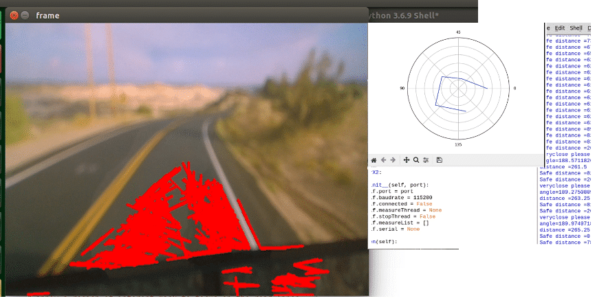 LIDAR based Lane Detection